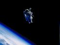 Space Walk photos showing no stars in the background