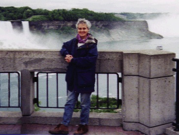 Dr. Dawn Stranges at Niagara Falls